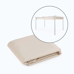 Imagine Blumfeldt Pantheon Pergola 3x4 SP Acoperiș bej