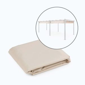 Imagine Blumfeldt Pantheon Pergola 3x6 SP Acoperiș bej
