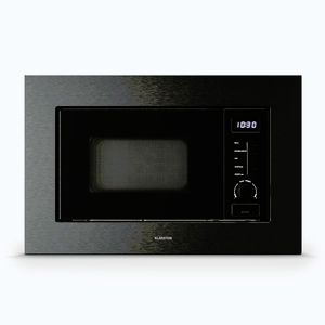 Imagine Klarstein Verosteel cuptor cu microunde încorporabil cu grill | 800 W grill | 700 W microunde | 60 cm