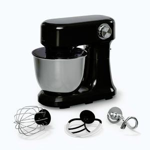 Imagine Klarstein Bella Evo robot de bucătărie | Sistem planetar de amestecare | 3 accesorii de mixare | 1500 W | 5 l