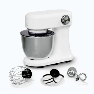 Imagine Klarstein Bella Evo robot de bucătărie | Sistem planetar de amestecare | 3 accesorii de mixare | 1500 W | 5 l