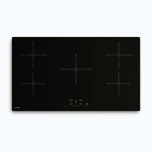 Imagine Klarstein PowerGlide plită cu inducție | suprafață rezistentă la zgârieturi | 5 zone de gătit | 9800 W | 90 cm