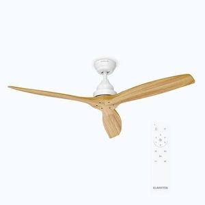Imagine Klarstein Ventilator de tavan Santa Elena | 132 cm | 35 W | 25 m² | Funcționare silențioasă | Lemn