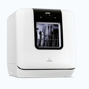 Imagine Klarstein Melville mașină de spălat vase de masă | 7 programe | Tehnologie Aqua-Stop | 860 W | 42 cm