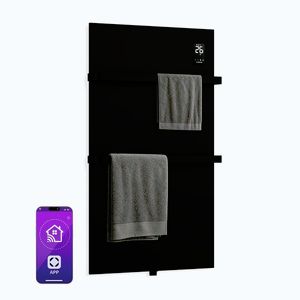 Imagine Klarstein Panou cu infraroșu BathRadiant Smart | 600 W | 10 m² | Control tactil și asistent vocal