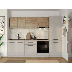 Imagine Set Mobila Bucatarie Linea 260 Casmir / Stejar C12