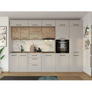 Imagine Set Mobila Bucatarie Linea 320 Casmir / Stejar C28