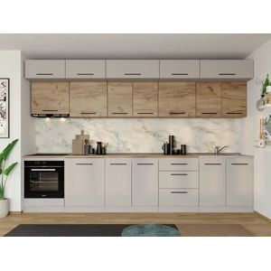 Imagine Set Mobila Bucatarie Linea 340 Casmir / Stejar C31