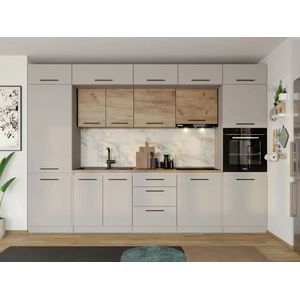 Imagine Set Mobila Bucatarie Linea 320 Casmir / Stejar C30