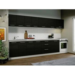 Imagine Set Mobila Bucatarie Mina 340 Alb/Ferrara C154