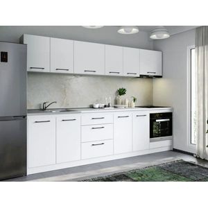 Imagine Set Mobila Bucatarie Mina Pure 280 Alb C155