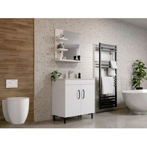 Imagine Set Masca Baie + Chiuveta 800 + Oglinda 650 Albio