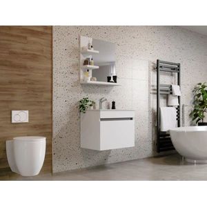 Imagine Set Masca Baie Suspendata + Chiuveta 650 + Oglinda 650 Albio