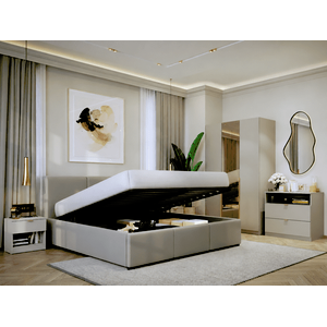 Imagine Set Mobila Dormitor Bej / Casmir Auris cu oglinzi CO2