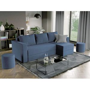 Imagine Lichidare Coltar Extensibil Alfa Albastru - Neve 74