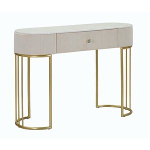 Imagine Mauro Ferretti Consola Montpellier Crema cm 100X40X75 | Aosom Romania