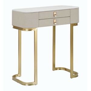 Imagine Mauro Ferretti Consola Cu 2 Sertare Beauty cm 70X40X80 | Aosom Romania